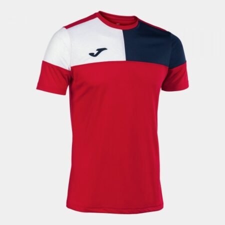 CREW V SHORT SLEEVE T-SHIRT RED NAVY | 103084.603