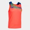 ELITE X SLEEVELESS SHIRT FLUOR CORAL ROYAL | 103102.047