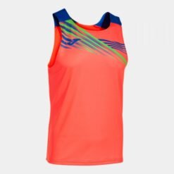 ELITE X SLEEVELESS SHIRT FLUOR CORAL ROYAL | 103102.047