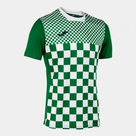FLAG III SHORT SLEEVE T-SHIRT GREEN WHITE | 103157.452