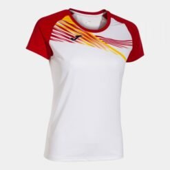 ELITE X SHORT SLEEVE T-SHIRT WHITE RED | 901811.206