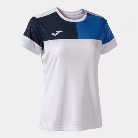 CREW V SHORT SLEEVE T-SHIRT WHITE ROYAL