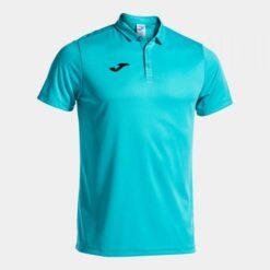 HOBBY SHORT SLEEVE POLO FLUOR TURQUOISE | 100437.010