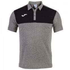 POLO SHIRT WINNER COTTON MELANGE MEDIUM-BLACK S/S | 101108.281