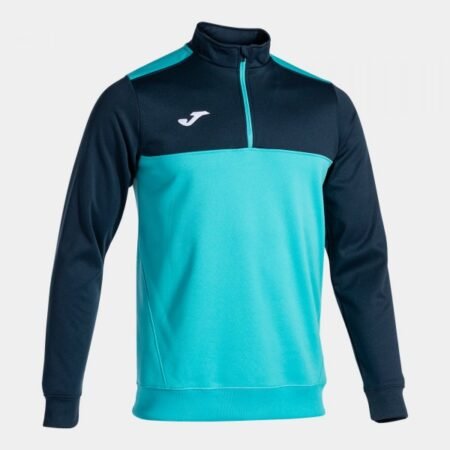 WINNER SWEATSHIRT FLUOR TURQUOISE-NAVY | 100947.013