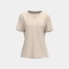 INDOOR GYM SHORT SLEEVE T-SHIRT BEIGE | 902024.008