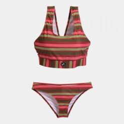 SANTA MÓNICA II BIKINI CORAL KHAKI | 901906.570