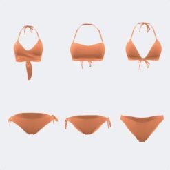 SANTA MÓNICA II BIKINI TOP + SWIMMING BOTTOMS ORANGE | 300088.829