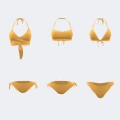 SANTA MÓNICA II BIKINI TOP + SWIMMING BOTTOMS ORANGE | 300088.824