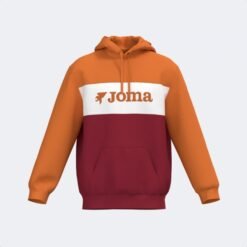 URBAN STREET HOODIE ORANGE BURGUNDY | 102474.828