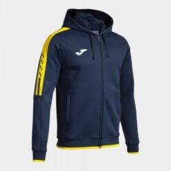 OLIMPIADA ZIP-UP HOODIE NAVY YELLOW | 103707.339