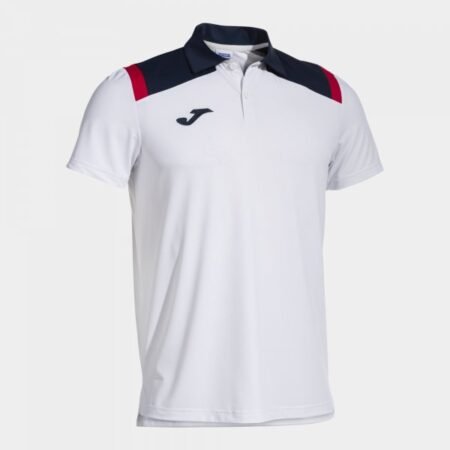 TOLEDO SHORT SLEEVE POLO WHITE NAVY | 103736.203