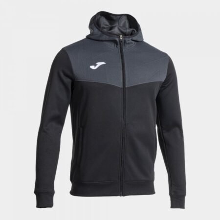 CAMPUS STREET ZIP-UP HOODIE BLACK | 103770.100