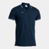 CONFORT CLASSIC SHORT SLEEVE POLO NAVY SKY BLUE | 103815.312