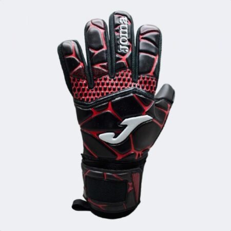 GK- PRO GOALKEEPER GLOVES BLACK RED | 400908.106