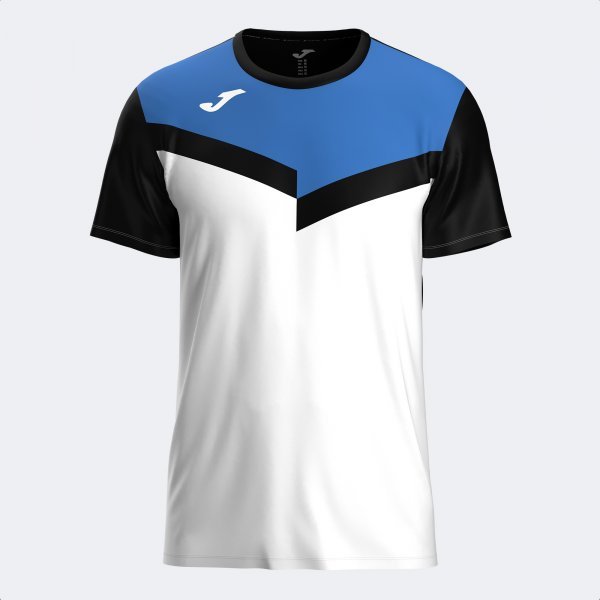 COURT SHORT SLEEVE T-SHIRT BLACK ROYAL