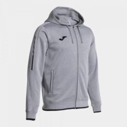OLIMPIADA ZIP-UP HOODIE MELANGE GREY BLACK | 103707.251