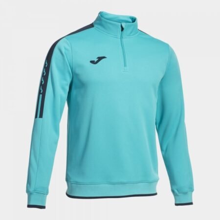 OLIMPIADA SWEATSHIRT FLUOR TURQUOISE BLACK | 103708.013