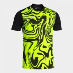LION II SHORT SLEEVE T-SHIRT BLACK FLUOR YELLOW | 103729.121