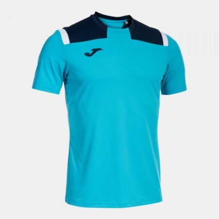 TOLEDO SHORT SLEEVE T-SHIRT FLUOR TURQUOISE-NAVY | 103735.013
