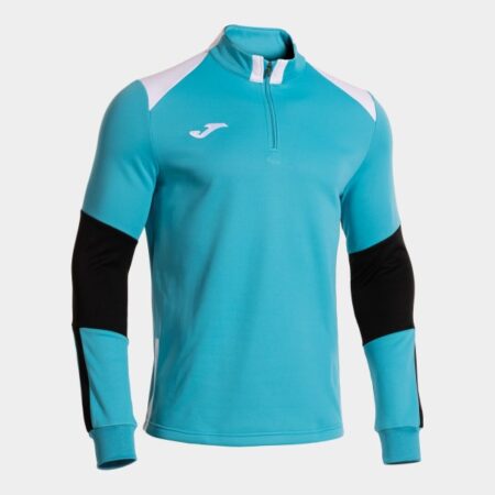 DANUBIO SWEATSHIRT FLUOR TURQUOISE BLACK