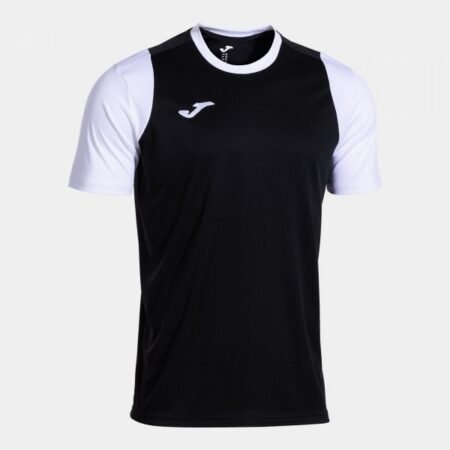 CANCHA SHORT SLEEVE T-SHIRT BLACK WHITE