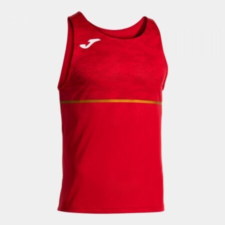 RECORD III SLEEVELESS SHIRT RED | 104291.600