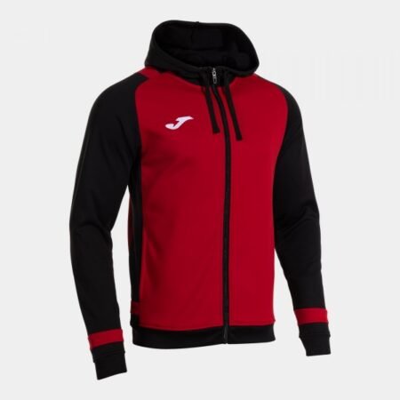 LIDER ZIP-UP HOODIE RED BLACK