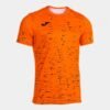 PRO TEAM SHORT SLEEVE T-SHIRT ORANGE BLACK