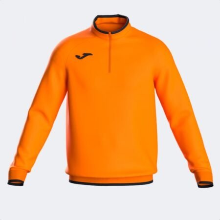 COMBI PREMIUM SWEATSHIRT ORANGE BLACK