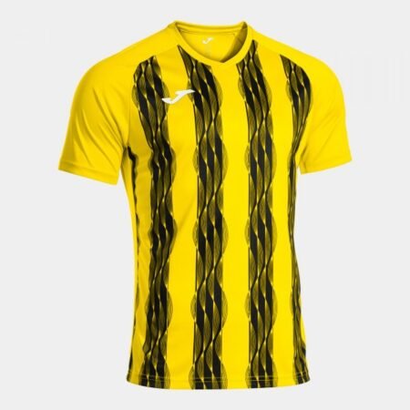 PERFORMANCE SHORT SLEEVE T-SHIRT YELLOW BLACK | 104383.901
