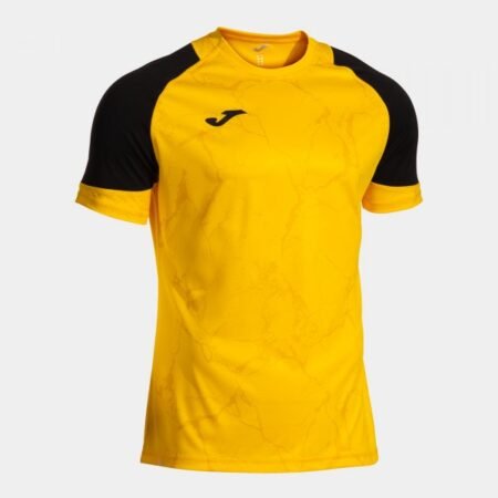 HISPA V SHORT SLEEVE T-SHIRT YELLOW BLACK