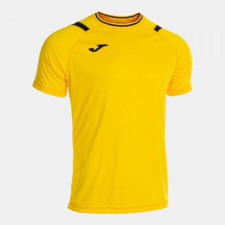 PERFORMANCE SHORT SLEEVE T-SHIRT YELLOW BLACK | 104408.901