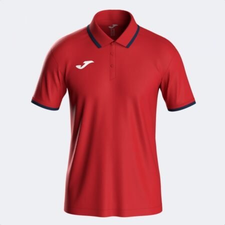 COMBI PREMIUM SHORT SLEEVE POLO RED DARK NAVY