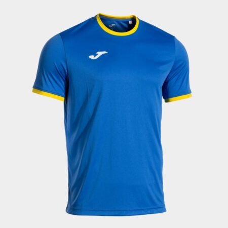 COMBI PREMIUM SHORT SLEEVE T-SHIRT ROYAL BLUE YELLOW