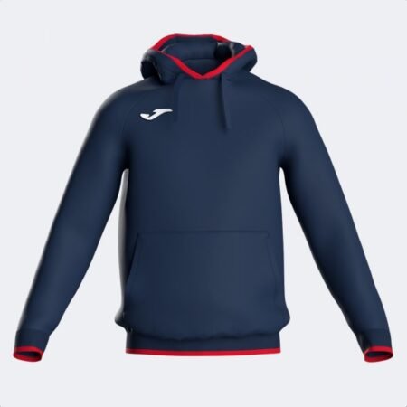 COMBI PREMIUM HOODIE DARK NAVY RED