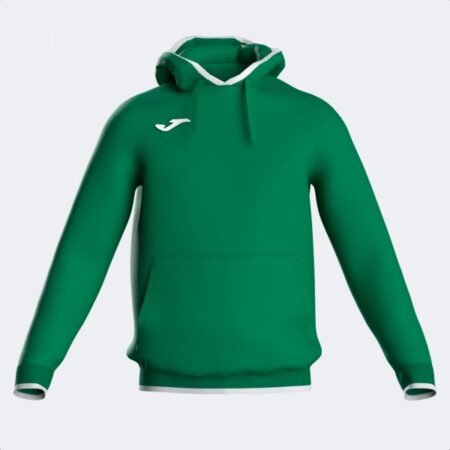 COMBI PREMIUM HOODIE GREEN WHITE
