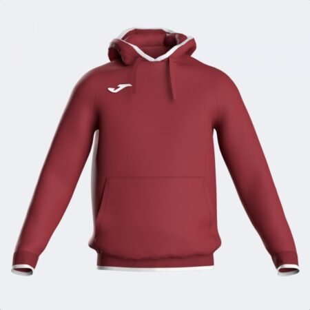 COMBI PREMIUM HOODIE BURGUNDY WHITE