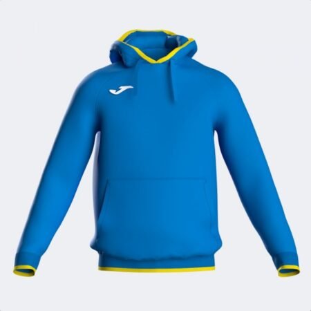 COMBI PREMIUM HOODIE ROYAL BLUE YELLOW