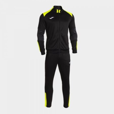 DANUBIO TRACKSUIT BLACK FLUOR YELLOW