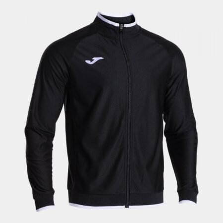 COMBI PREMIUM FULL ZIP SWEATSHIRT BLACK WHITE