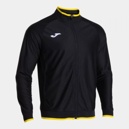 COMBI PREMIUM FULL ZIP SWEATSHIRT BLACK YELLOW