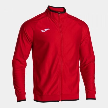 COMBI PREMIUM FULL ZIP SWEATSHIRT RED BLACK