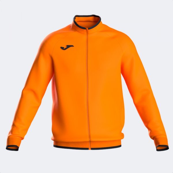 COMBI PREMIUM FULL ZIP SWEATSHIRT ORANGE BLACK
