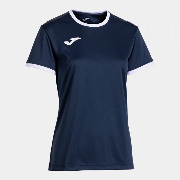 COMBI PREMIUM SHORT SLEEVE T-SHIRT NAVY BLUE WHITE