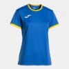 COMBI PREMIUM SHORT SLEEVE T-SHIRT ROYAL BLUE YELLOW