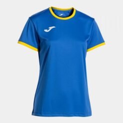 COMBI PREMIUM SHORT SLEEVE T-SHIRT ROYAL BLUE YELLOW