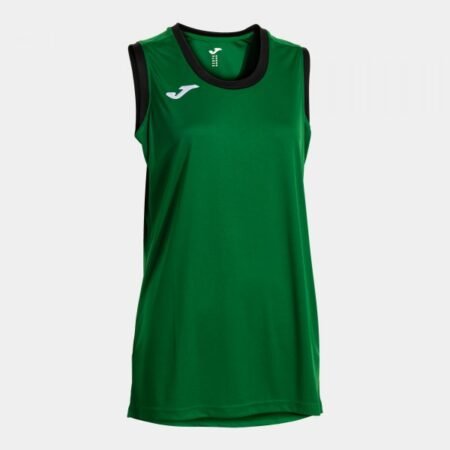 CANCHA SLEEVELESS SHIRT GREEN BLACK