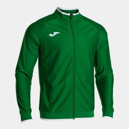 COMBI PREMIUM FULL ZIP SWEATSHIRT GREEN WHITE