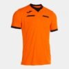 REFEREE SHORT SLEEVE T-SHIRT ORANGE BLACK
